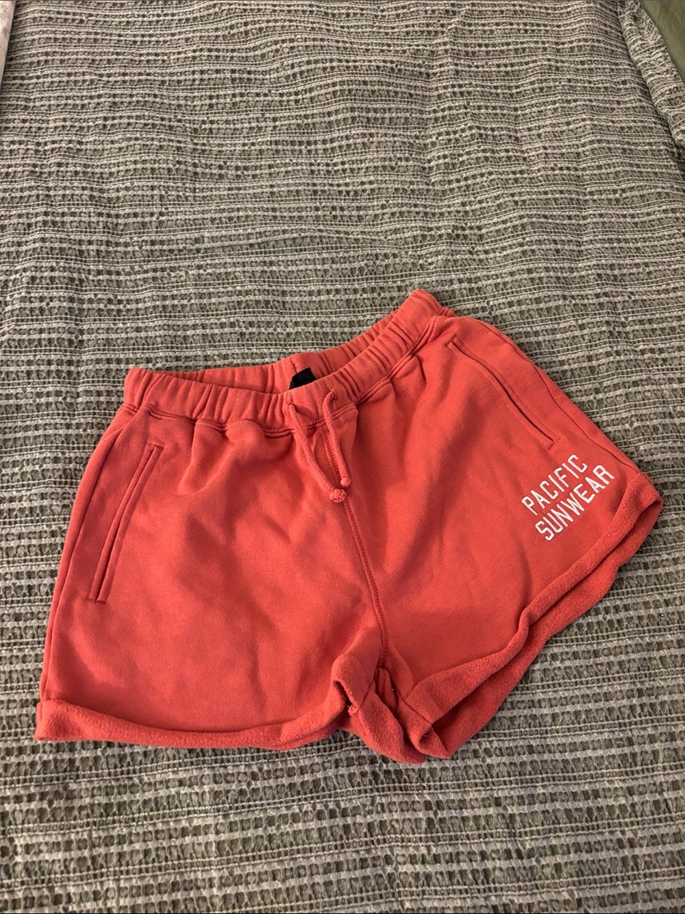 Pacific Sunwear Coral Athletic Lounge Shorts